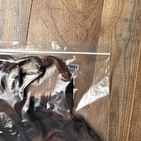 Lululemon Free To Be Serene Sports Bra Women's Size 4 Brown Camouflage 6051 - Picture 7 of 7